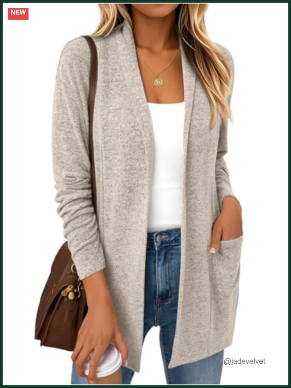 LILLUSORY Women Cardigan Lightweight Fall Business Casual Outfit